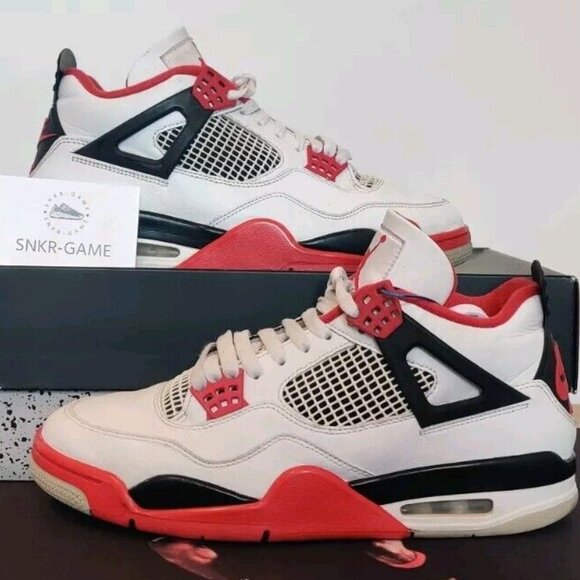 Nike Air Jordan 4 Fire Red 2020 UK 9.5